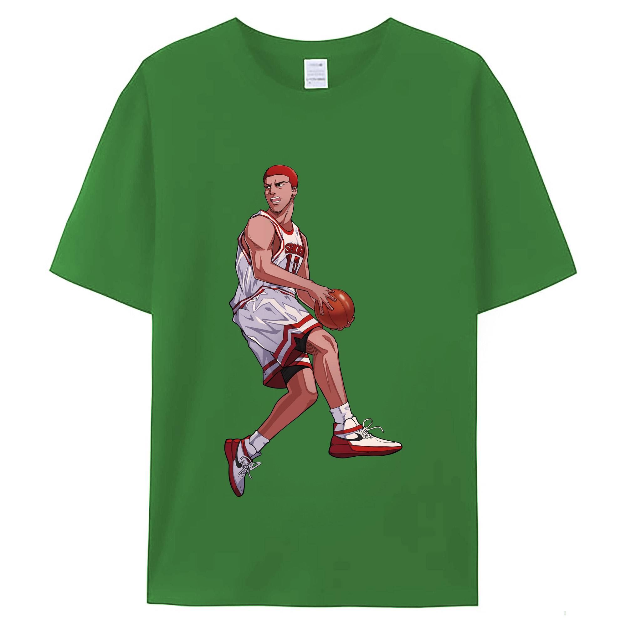 （画像用） SLAM DUNK／スラムダンク レディースカジュアルプリントTシャツ（綿100％）